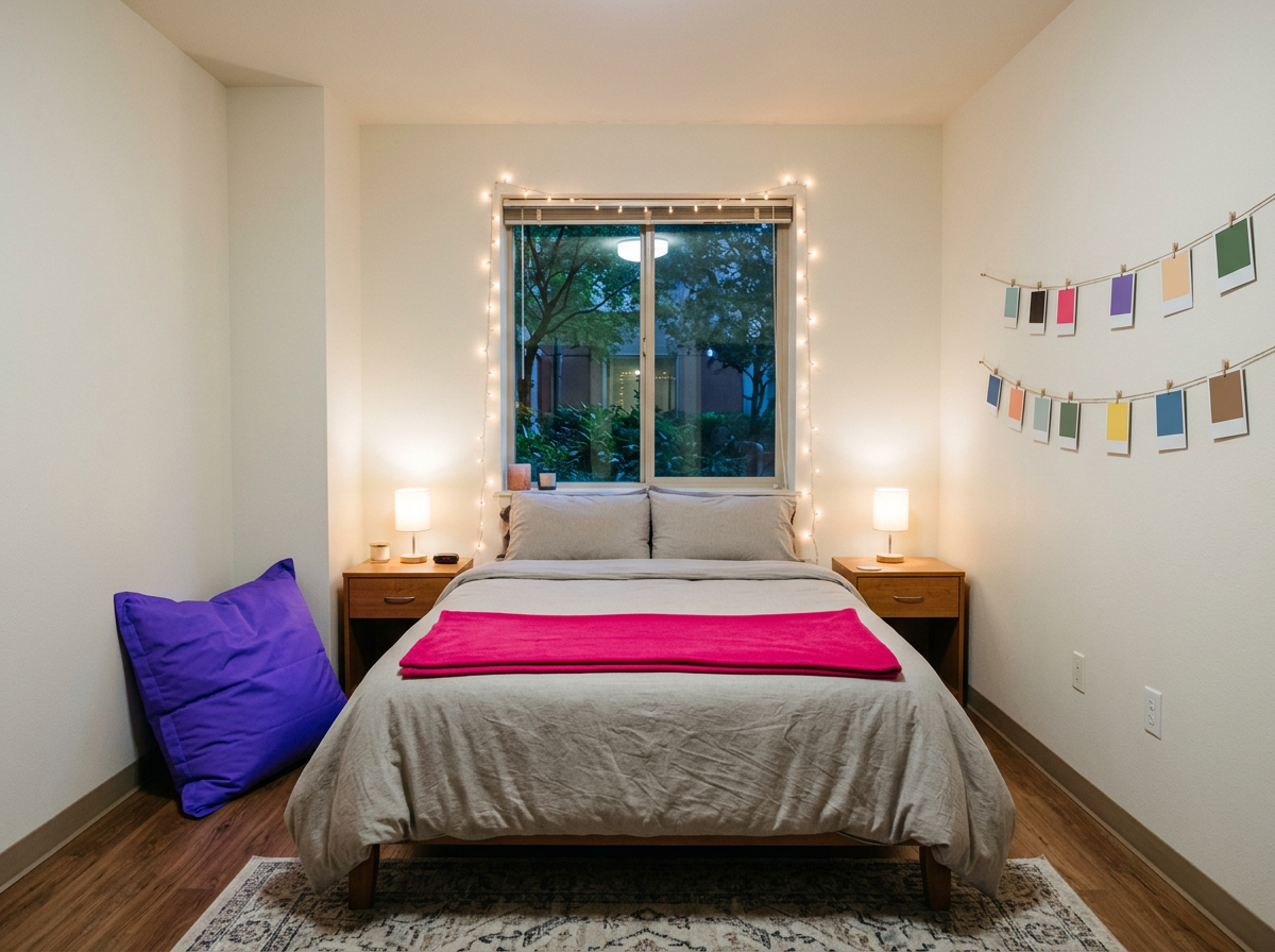 A twin room styled the Social way